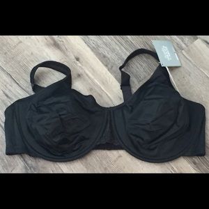 Avenue Black Smooth Caress Bra size 46 DD
